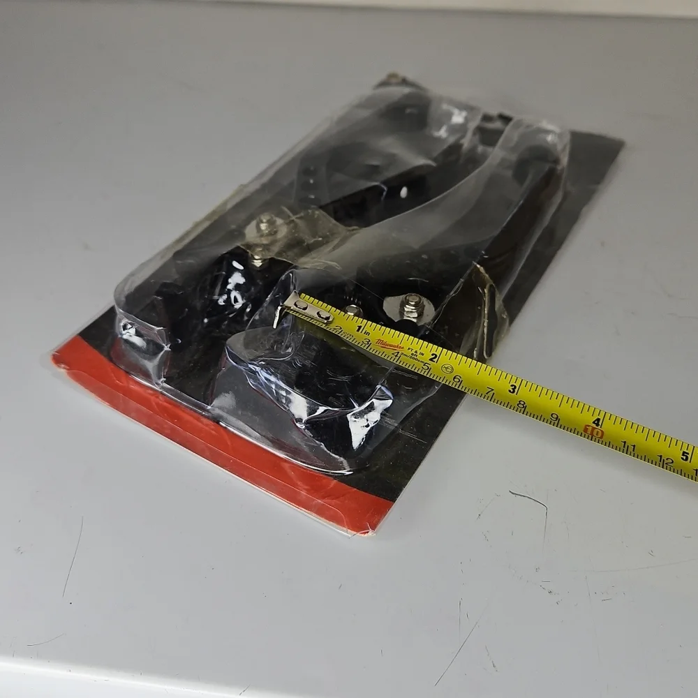 Black Motorcycle Brake and Clutch Lever Set